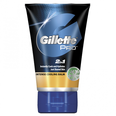 Бальзам после бритья 2в1 Gillette Pro Интенсивное охлаждение 100 миллилитров Бальзам после бритья 2в1 Gillette Pro Интенсивное охлаждение 100 миллилитров
