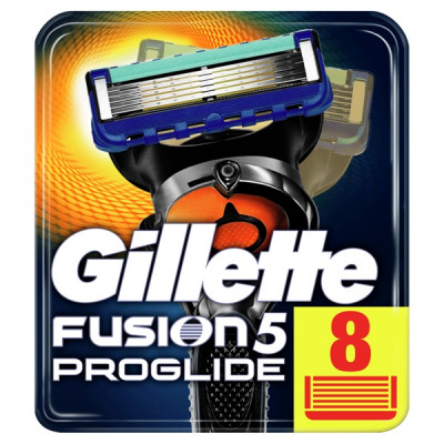 Змінні картриджі для гоління Gillette Fusion ProGlide (8 штук) Змінні картриджі для гоління Gillette Fusion ProGlide (8 штук)
