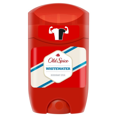 Твердий дезодорант Old Spice WhiteWater (50 мілілітрів) Твердий дезодорант Old Spice WhiteWater (50 мілілітрів)