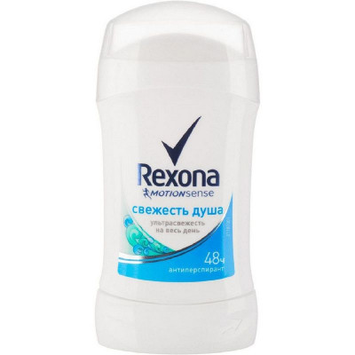 Дезодорант-стик Rexona женский Свежесть Душа 40 мл Дезодорант-стик Rexona женский Свежесть Душа 40 мл