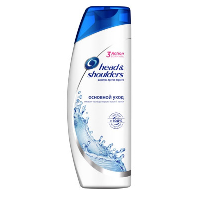 Шампунь проти лупи Head & Shoulders Основний догляд (400 мл) Шампунь проти лупи Head & Shoulders Основний догляд (400 мл)