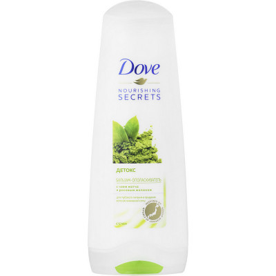 Бальзам-ополаскиватель Dove nourishing secret детокс с матча и рисовым молоком 350 мл Бальзам-ополаскиватель Dove nourishing secret детокс с матча и рисовым молоком 350 мл