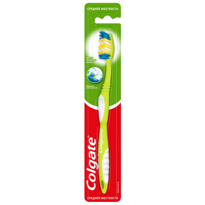 Щетка зубная Colgate Премьер средней жесткости Щетка зубная Colgate Премьер средней жесткости