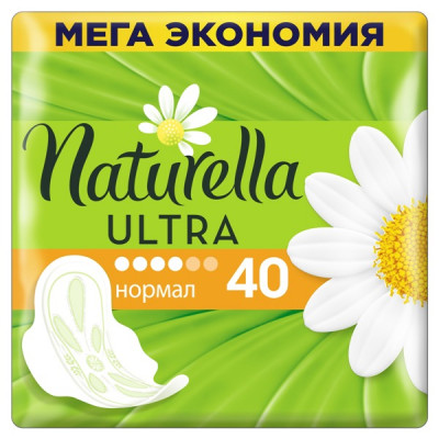 Гигиенические прокладки Naturella Ultra Normal Quatro (40 штук) Гигиенические прокладки Naturella Ultra Normal Quatro (40 штук)