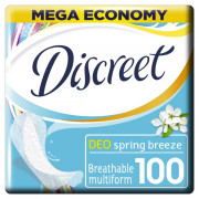 Ежедневные гигиенические прокладки Discreet Deo Spring Breeze (100 штук)