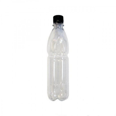 Пляшка PET 0,5 л (28) прозора+ корок поштучно Пляшка PET 0,5 л (28) прозора+ корок поштучно