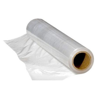 Пленка пищевая 8 мкм 29 сантиметров 300 грамм (92 метра) Пленка пищевая 8 мкм 29 сантиметров 300 грамм (92 метра)