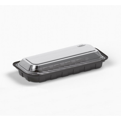 Упаковка IT-129 ПЭТ для суши 210х88х42мм 500 мл Упаковка IT-129 ПЭТ для суши 210х88х42мм 500 мл