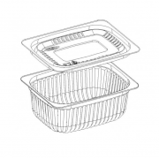 Упаковка ІТ-803G з кришкою 83x108x45 мм 240 мл