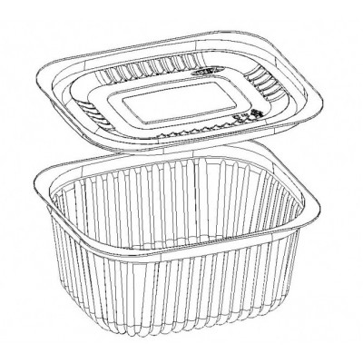 Упаковка IT-810Р PS 132х110х45 350 мл Упаковка IT-810Р PS 132х110х45 350 мл