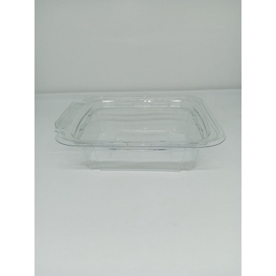 Упаковка пластиковая OZ 8 14,5х12х3,5 см с крышкой 400 мл Упаковка пластиковая OZ 8 14,5х12х3,5 см с крышкой 400 мл