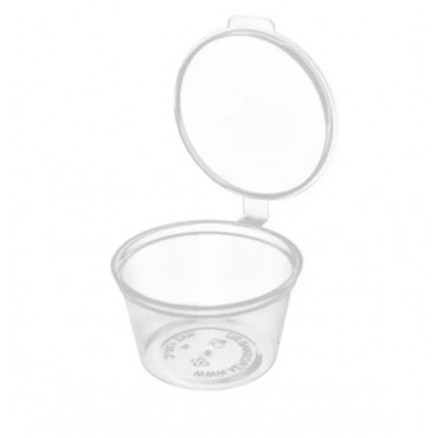 Соусник з капроновою кришкою 30 мл Соусник з капроновою кришкою 30 мл