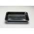 Лоток PP (ланч бокс) T-1 черный 227х178х40 мм 50 штук Лоток PP (ланч бокс) T-1 черный 227х178х40 мм 50 штук