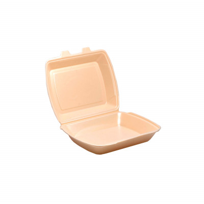 Ланч-бокс зі спіненого полістиролу МВ-1 242х200х74 мм жовтий 150 штук Ланч-бокс зі спіненого полістиролу МВ-1 242х200х74 мм жовтий 150 штук