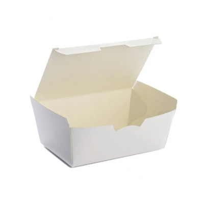 Упаковка коробка для суши большая 196х80х115 мм белая 25 штук/уп Упаковка коробка для суши большая 196х80х115 мм белая 25 штук/уп