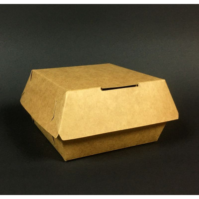 Коробка для бургера средняя 110х110х75 мм Коробка для бургера средняя 110х110х75 мм