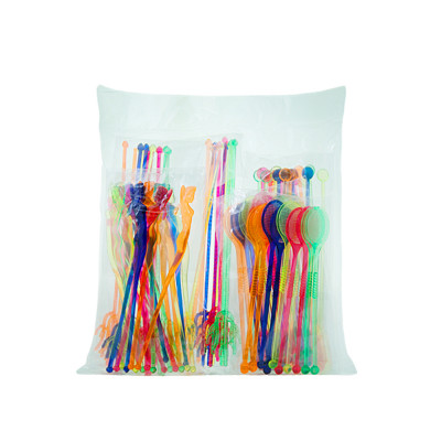 Мішалка пластикова Мікс 80 штук Мішалка пластикова Мікс 80 штук