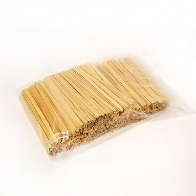 Мешалка деревянная 18 см в полиэтиленовой упаковке 500 штук Мешалка деревянная 18 см в полиэтиленовой упаковке 500 штук