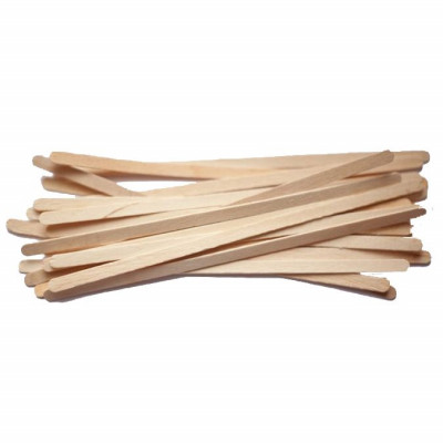 Мішалка дерев'яна 140х5х1,3 мм 600 штук Мішалка дерев'яна 140х5х1,3 мм 600 штук