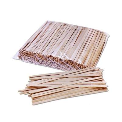 Мішалка дерев'яна 17,8 см в поліетиленовій упаковці 250 штук Мішалка дерев'яна 17,8 см в поліетиленовій упаковці 250 штук