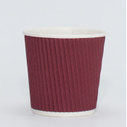 Стакан гофрований 110 мл 25 штук