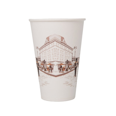 Стаканчики паперові одноразові 340 мл 50 штук Стаканчики паперові одноразові 340 мл 50 штук