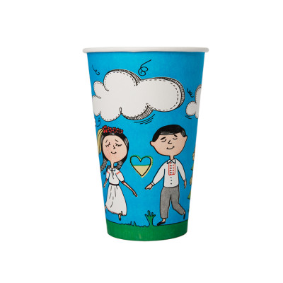 Стаканчик Ассорти 500 мл 35 штук Стаканчик Ассорти 500 мл 35 штук