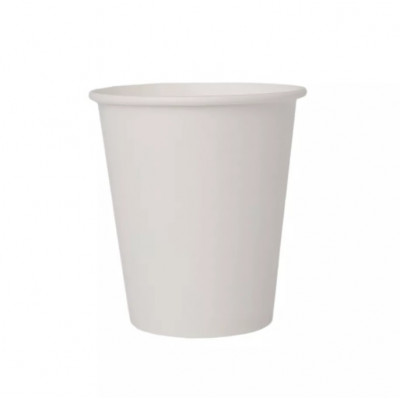 Стакан паперовий 185 мл білий 100 штук Стакан паперовий 185 мл білий 100 штук