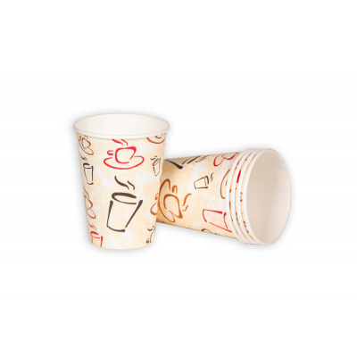 Стакан паперовий 285 мл кольоровий 50 штук Стакан паперовий 285 мл кольоровий 50 штук