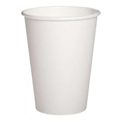 Стакан паперовий 285 мл білий 50 штук Стакан паперовий 285 мл білий 50 штук