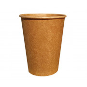 Стакан бумажный 425 миллилитров крафт рукав 50 штук