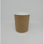 Стакан паперовий двошаровий Craft 175 мл Т 20 штук