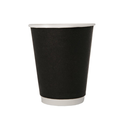 Стакан паперовий 2-шаровий чорний 350 мл 20 штук Стакан паперовий 2-шаровий чорний 350 мл 20 штук