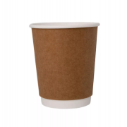 Стакан паперовий двошаровий Craft 285 мл 25 штук