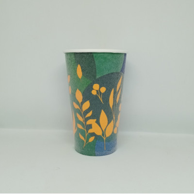 Стакан бумажный soft feel 450 мл Абстракция 25 штук Стакан бумажный soft feel 450 мл Абстракция 25 штук