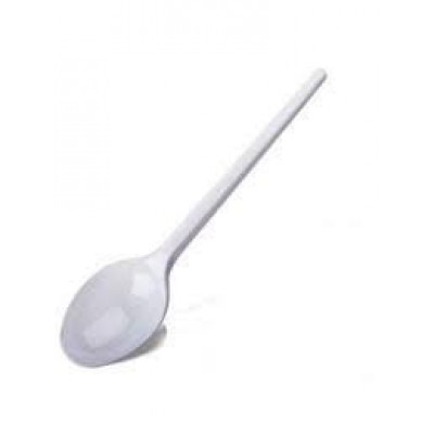 Ложка столова 100 штук 17 см біла Ложка столова 100 штук 17 см біла