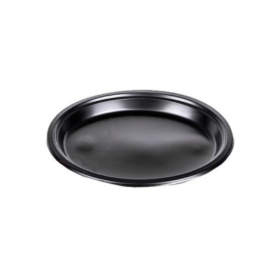 Тарелка десертная Премиум черная 176 мм PS 50 штук Тарелка десертная Премиум черная 176 мм PS 50 штук
