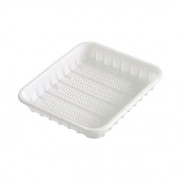 Тарілка прямокутна 130х150 мм PS 100 штук