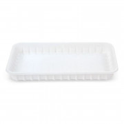 Тарелка прямоугольная 130х210 мм PS 100 штук