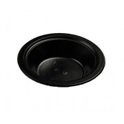 Тарелка глубокая Премиум черная Bittner 350 мл 50 штук