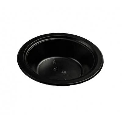 Тарелка глубокая Премиум черная Bittner 350 мл 50 штук Тарелка глубокая Премиум черная Bittner 350 мл 50 штук