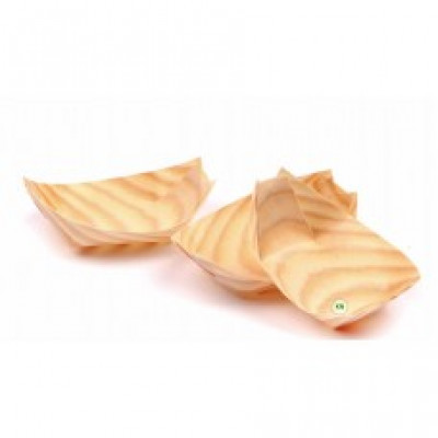 Тарелка-лодочка бамбук "Импорт" Тарелка-лодочка бамбук "Импорт"