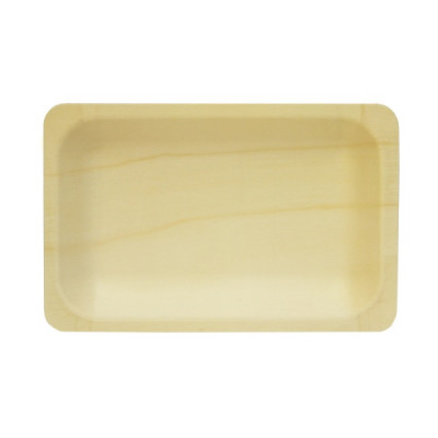 Тарілка прямокутна бамбук 195х140х30 мм Тарілка прямокутна бамбук 195х140х30 мм