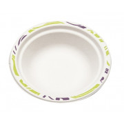 Тарелка бумажная Huhtamaki Чинет Мозаик для супа 400 мл 50 ш...