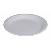 Тарелка бумажная круглая белая Huhtamaki 22 см 125 штук