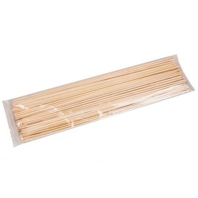 Бамбукові палички для шашлику 30 сантиметрів 100 штук Бамбукові палички для шашлику 30 сантиметрів 100 штук