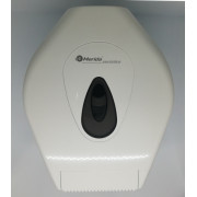 Тримач для туалетного паперу в рулонах джамбо Mini Merida Top (сіра крапля) пластик б/у 2 сорт