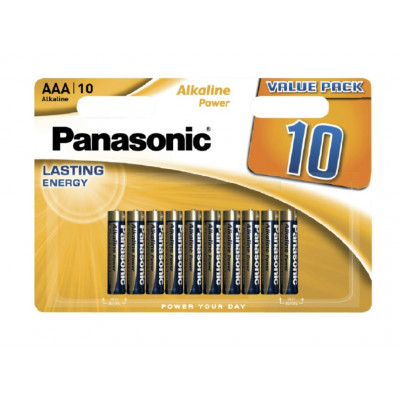 Батарейка Panasonic LR06 AAА Alkaline Power 1X10 штук Батарейка Panasonic LR06 AAА Alkaline Power 1X10 штук