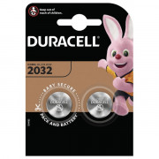 Батарейка Duracell DL2032 DSN 2 штуки размер (ВхШхГ) 3х20х20 круглая
