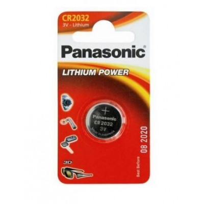 Батарейка CR-2032 литиевая Litium Power щелочная блистер 1 штука Panasonic Батарейка CR-2032 литиевая Litium Power щелочная блистер 1 штука Panasonic